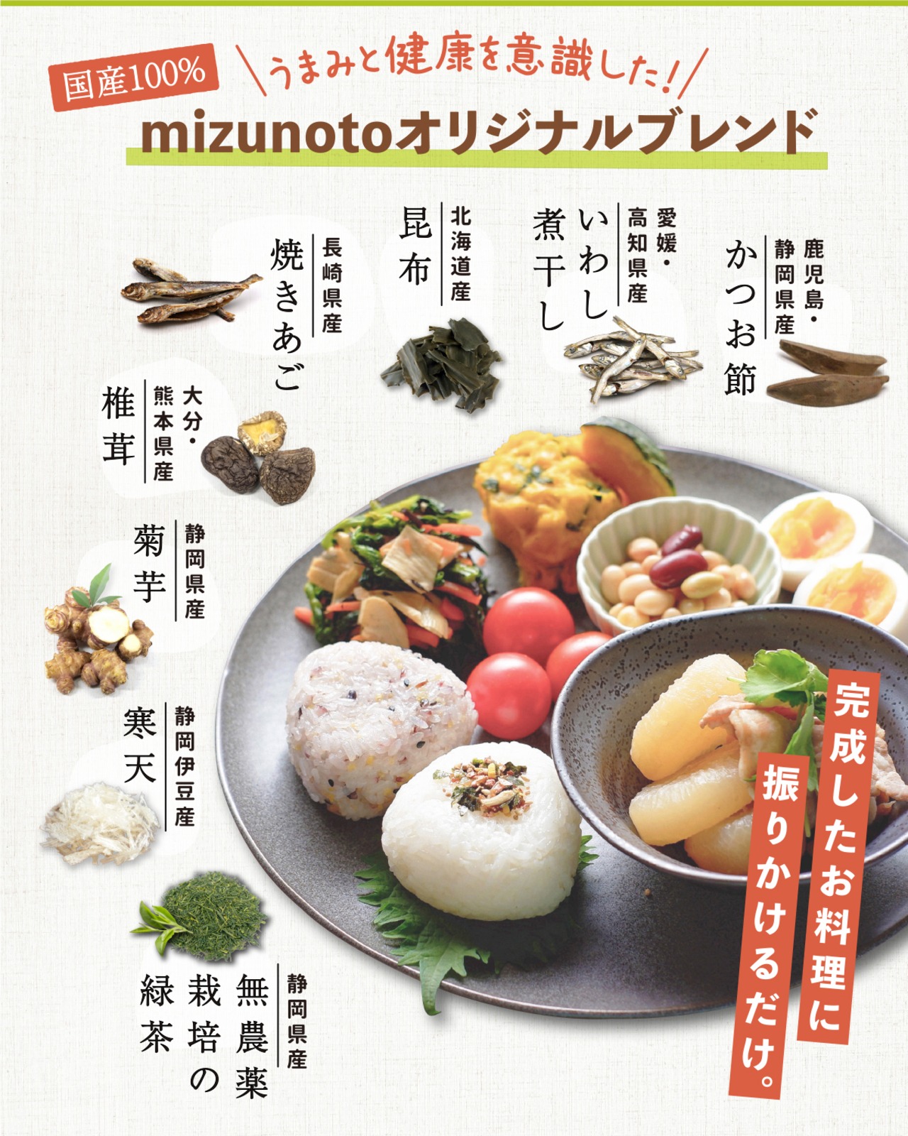 ３６５毎日おだし ギフトセット 国産 天然 高級だし みずのと 健康 粉末 調味料 だし ソムリエ 手土産 贈答 プレゼント 敬老の日 ダイエット 免疫 毎日の生活に欠かせない海と山のビタミン、ミネラルをたっぷり含んだ6種の素材のだし粉を独自の配合でブレンド