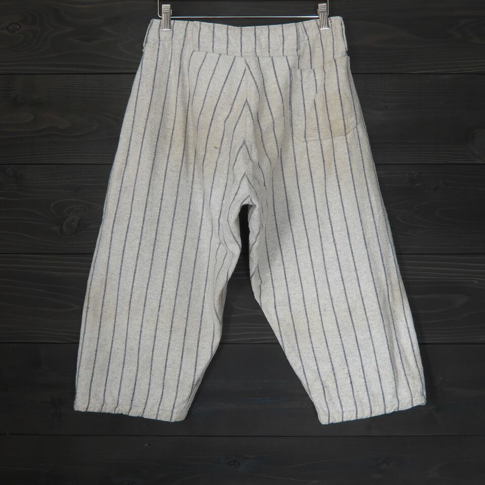 ビンテージ　60sサイドストライプ ウールベースボールパンツ ビンテージ 60sサイドストライプ ウールベースボールパンツ 割引
