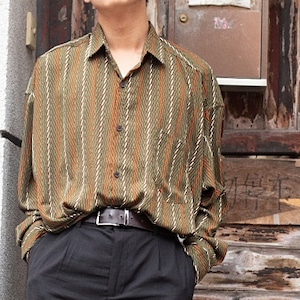 レトロデザインシャツ【G2381】