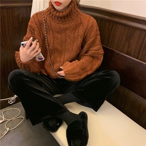 ニット レディース 送料無料 4色 ケーブルニット ミディアム丈 オーバーサイズ ビッグシルエット ニットワンピース パフスリーブ ハイネック タートル Aライン ワイド ホワイト 黒 無地 ゆったりリラックス 体型カバー ブラック シンプル ラフ カジュアル シック 大人女子 大人 きれいめ こなれ感 おしゃれ お洒落 ルーズ 春 春服 夏 夏服 秋 秋服 普段使い 重ね着 着回し おでかけ 休日 デイリー 10代 20代 30代 40代 50代 コーディネート 涼し 通気性