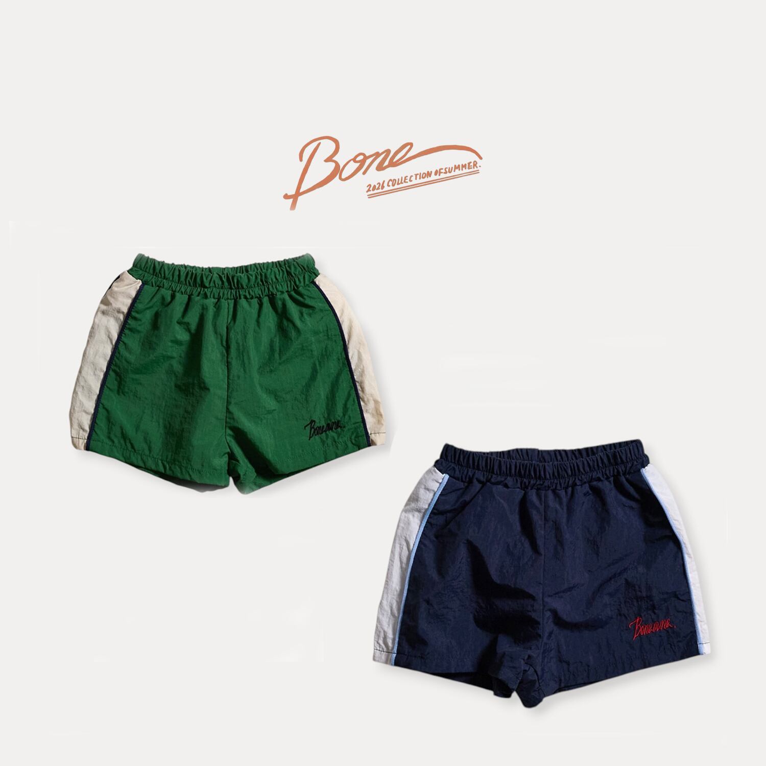 summer play shorts【BONEOUNE】※7月中旬〜下旬発送予定
