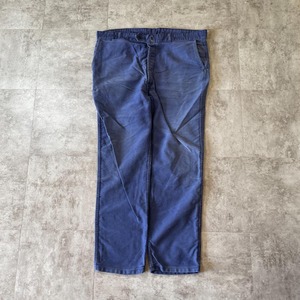 60s Adolphe Lafont フレンチワーク モールスキン パンツW40