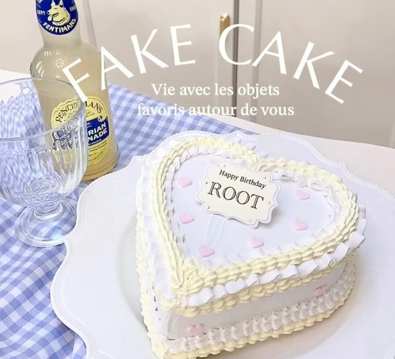 クレイケーキ オーダーカラー 推しケーキ フェイクケーキ 推し活 記念 