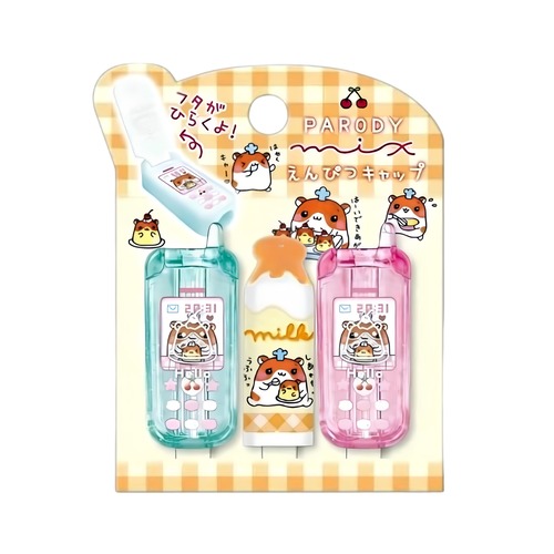 ハムちゃんプリン　えんぴつキャップ