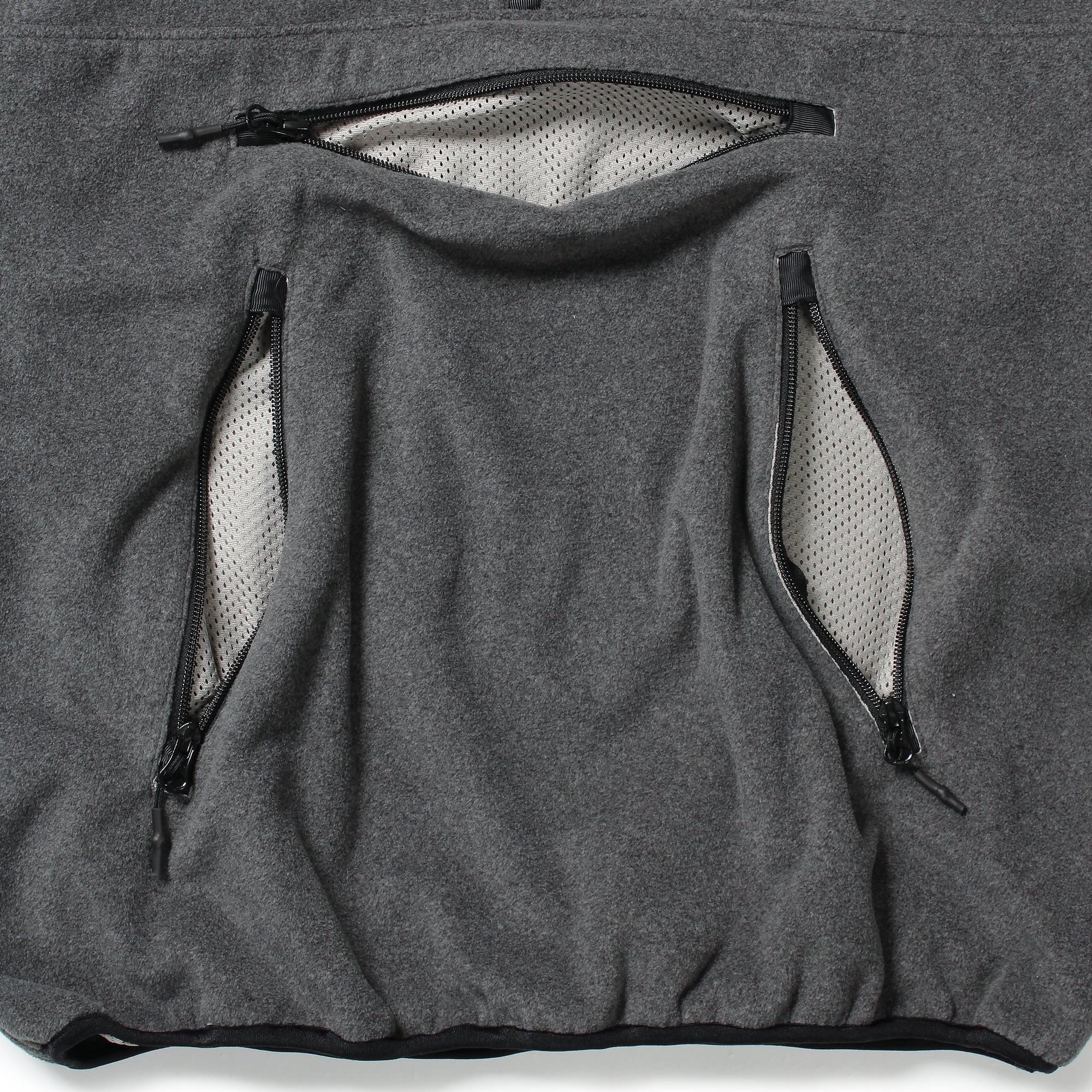 CABARET POVEL / ESW FLEECE SMOCK - DARK GREY | DEXIM