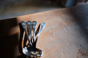 Original Cupping Spoon  / W. Wright Silverware