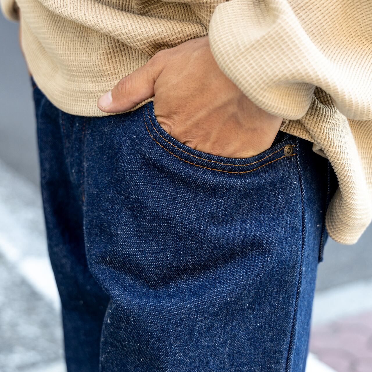 RELAXFIT JEANS / PRISON BLUES | PEPS