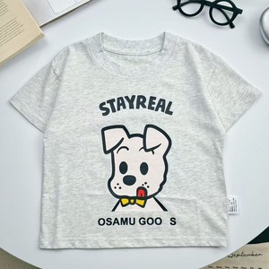 【親子】夏新作カートゥーンプリントTシャツ