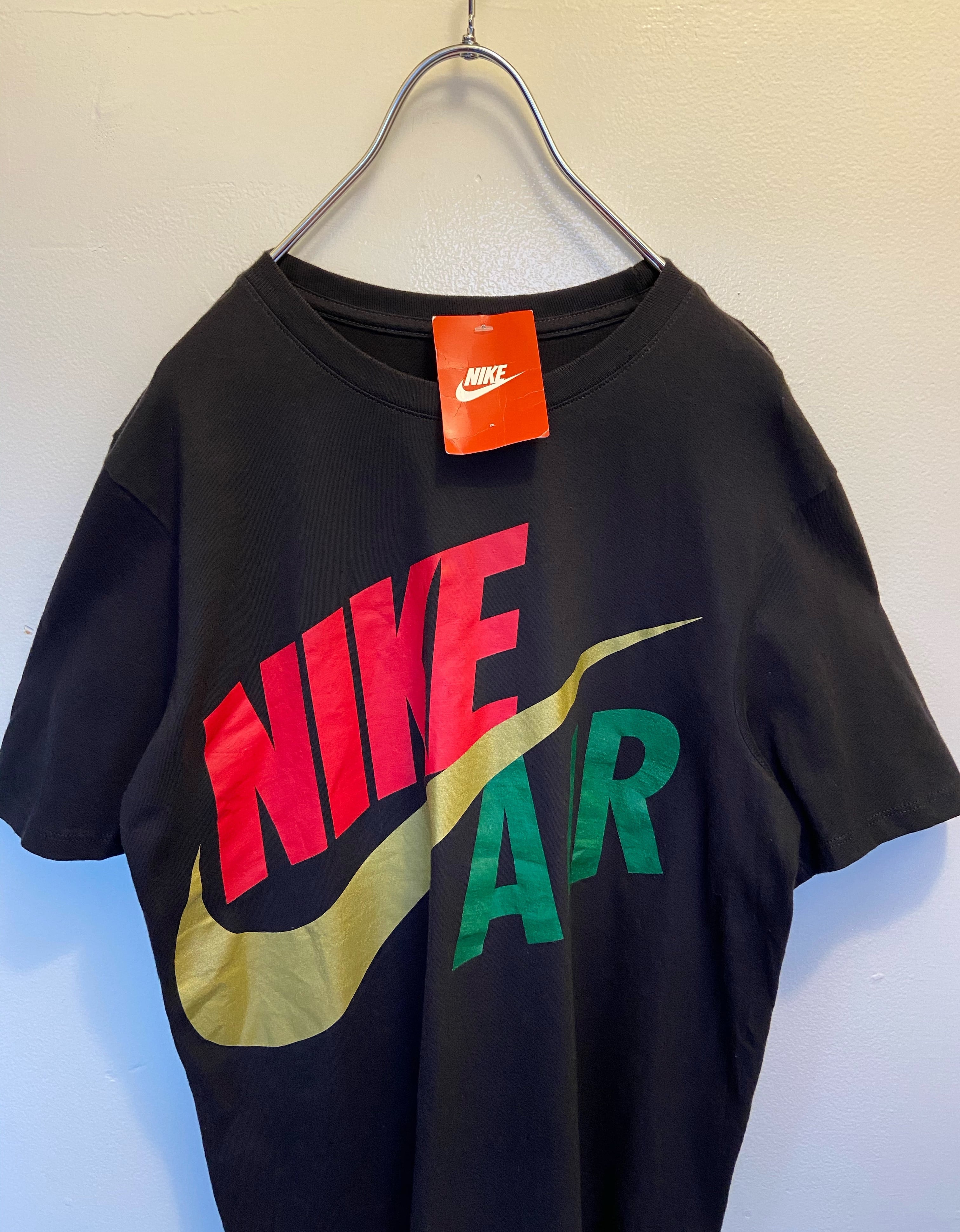 新品タグ付 NIKE/ナイキ エアー Tシャツ デカロゴ プリント 半袖