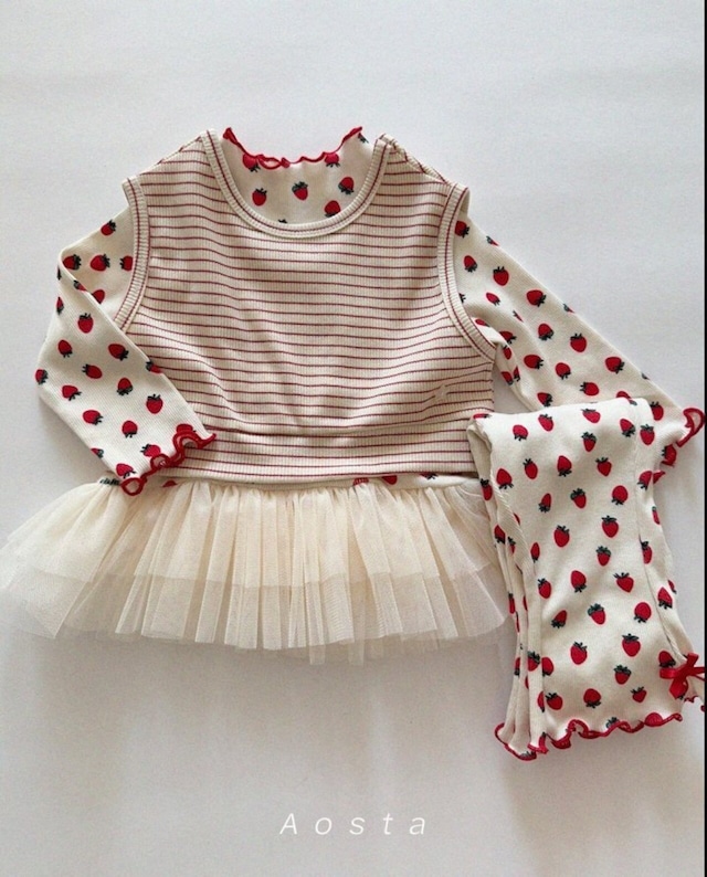 予約⌇aosta / Choco star vest