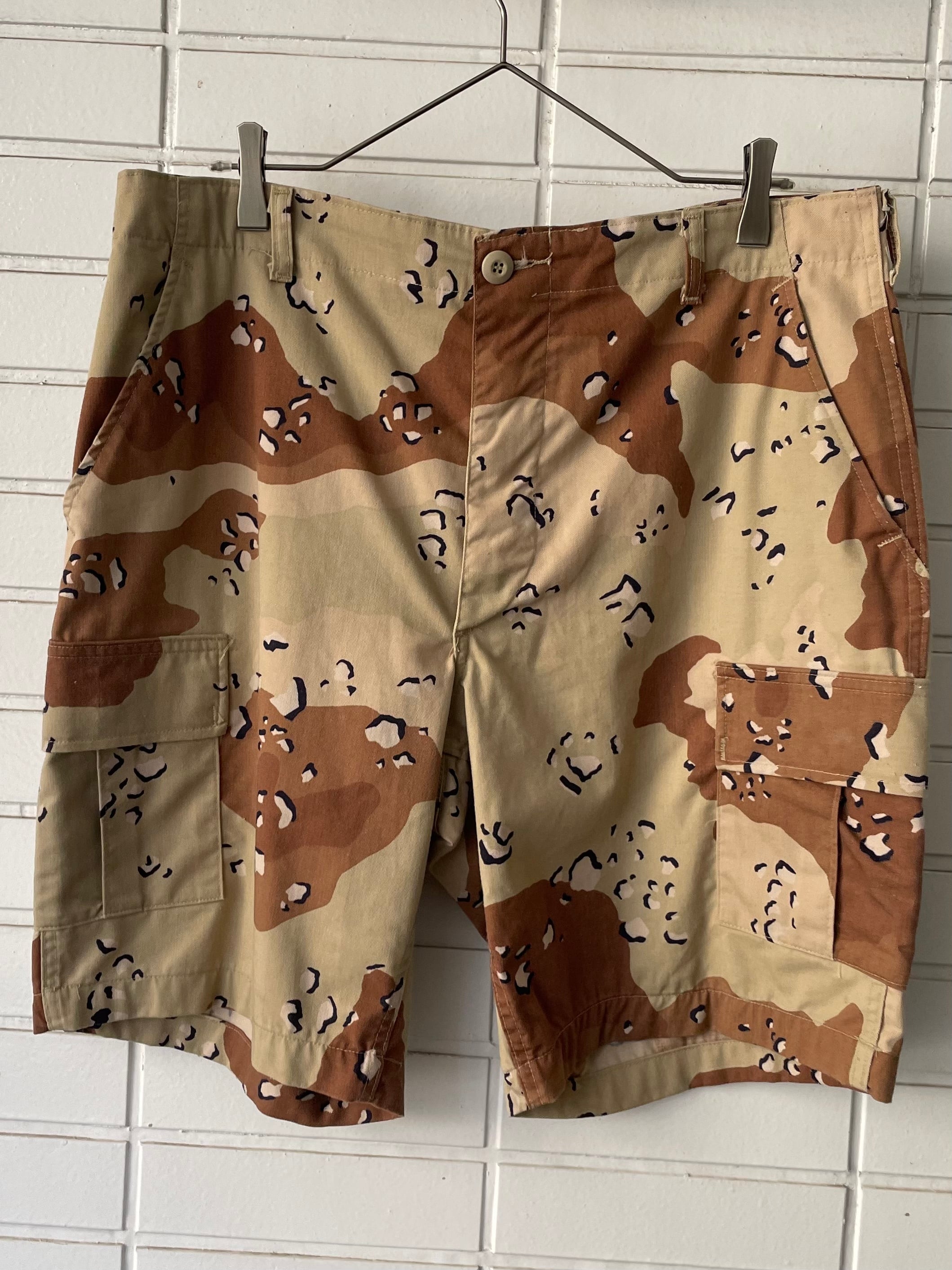 （PT263）Desert camp cargo short pants
