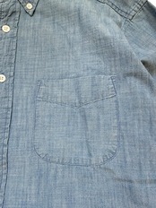 LANDS END シャンブレーシャツ