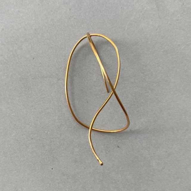 Curve pierce Gold