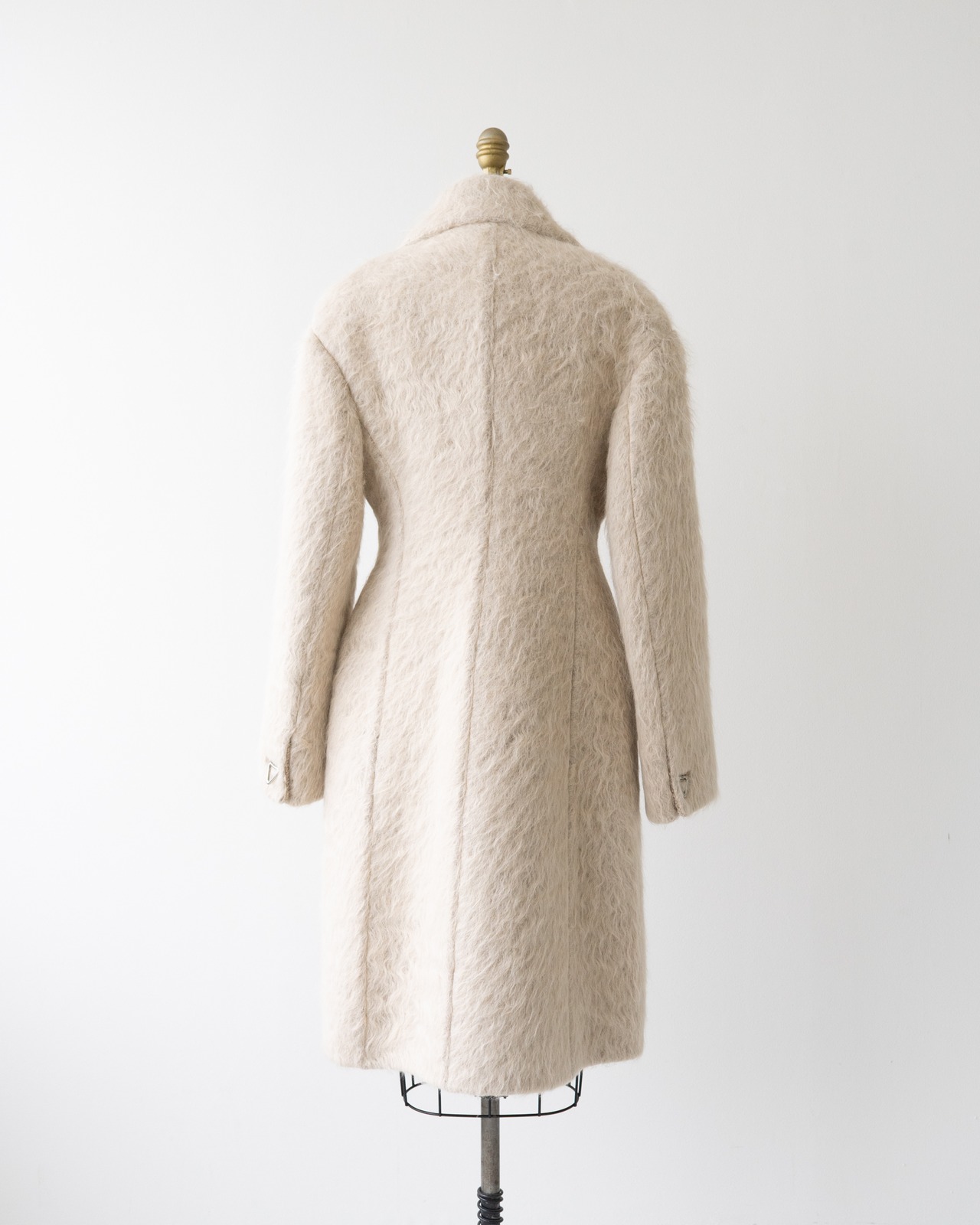 〈BOTTEGA VENETA〉Alpaca Fur Chester Coat