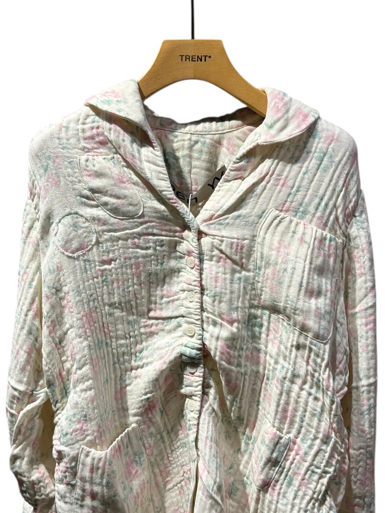 26SS】OPEN YY オープン ワイワイ / FLORAL BLANKIE SHIRT / シャツ
