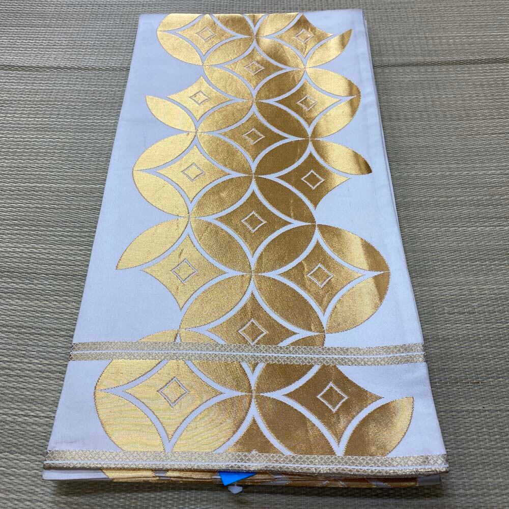 掛下帯 白帯 金帯 412cm 花嫁衣装 貸衣装 中古 リサイクル レンタル 