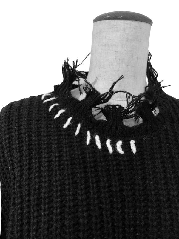 即購入可 seyto ハンドメイドオーバーサイズチャンキーニット