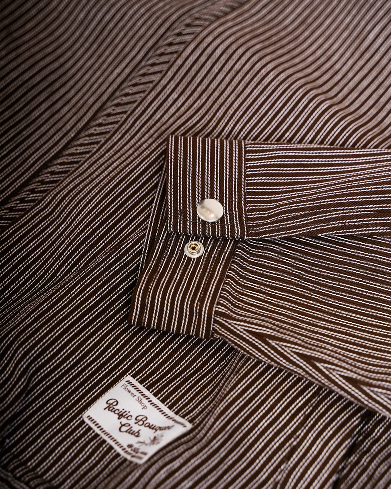 【#Re:room】ORANGE FLOWER EMBROIDERY STRIPE JACKET［REJ146］