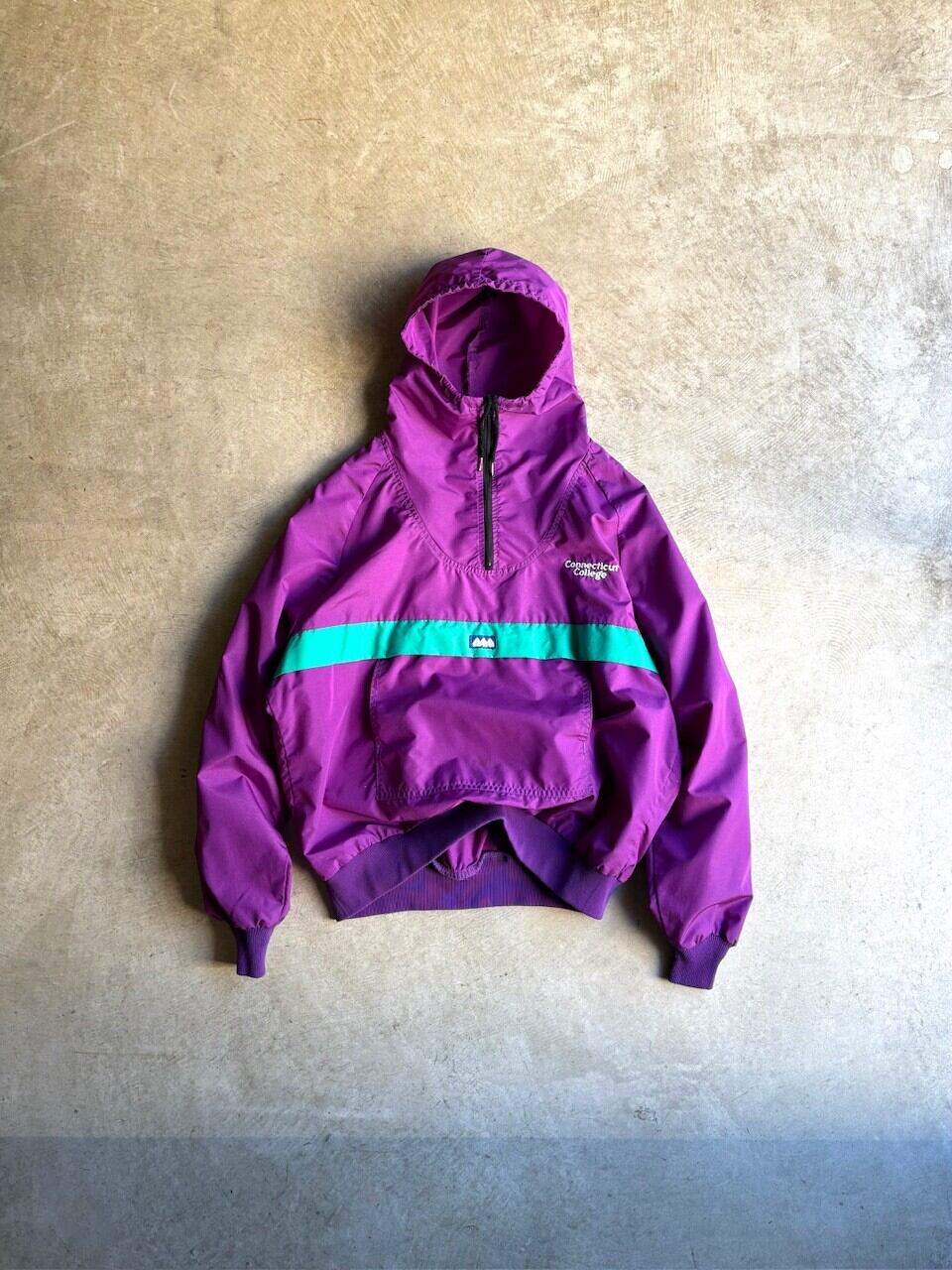 USA製 80's-90's GRANITE “HALFZIP ANORAK NYLON JACKET”
