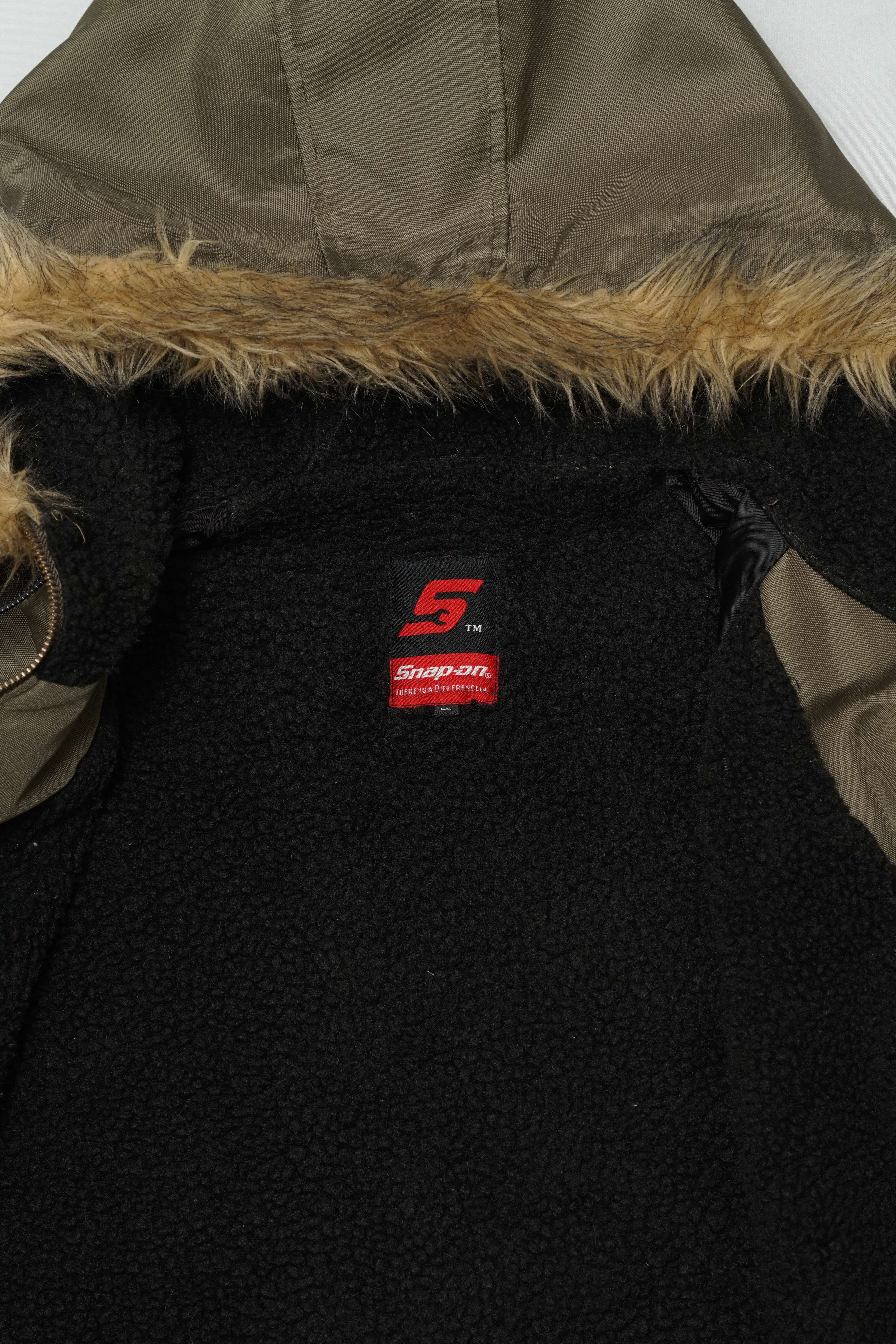 Snap-on スナップオン オリジナル フード付き ボアジャケット