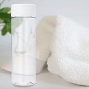 MIクリエーションズ マイクリアボトル 日本製 クリアボトル エコ 中栓付き 360℃飲める 熱中症対策 (500ml, ホワイト)