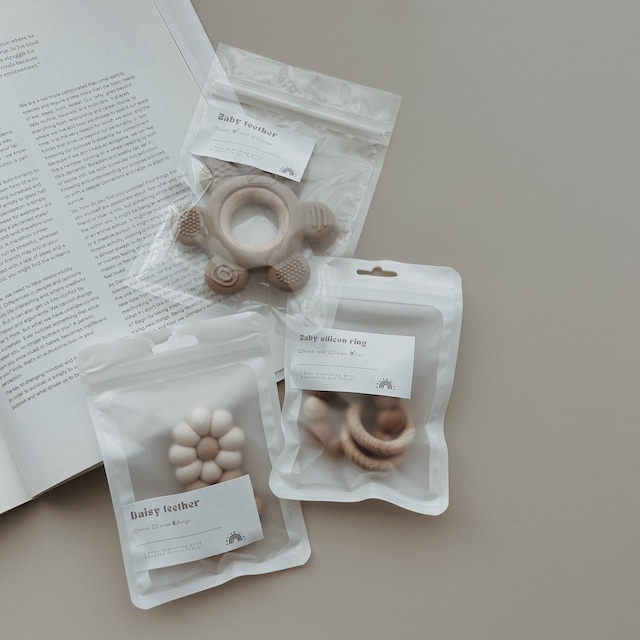 Baby silicon teether