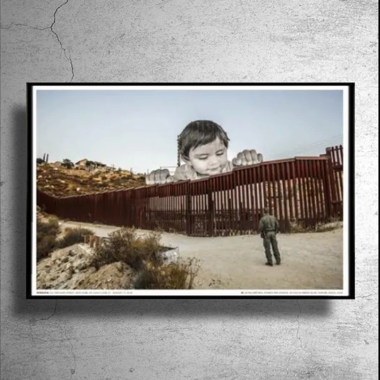 現代美術家『JR』フランス現代美術館制作ポスター