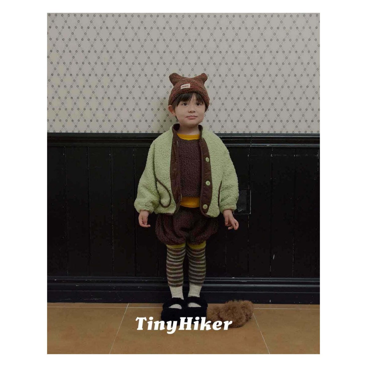 【取寄】Tiny Hiker パンプキンブルマー|冬服|韓国子供服