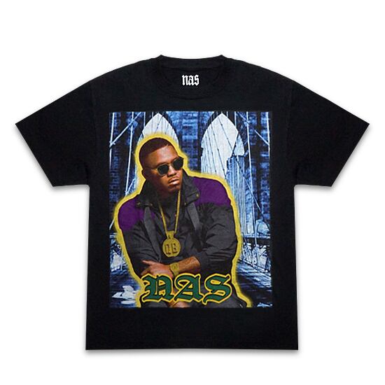 NAS Tシャツ -World Is Yours / PURPLE- | Mister-T