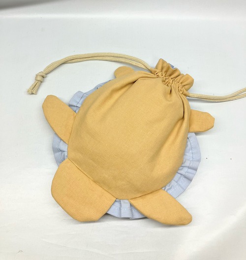 海ガメ　巾着袋｜とりさん工房ーかわいいハンドメイドポーチ