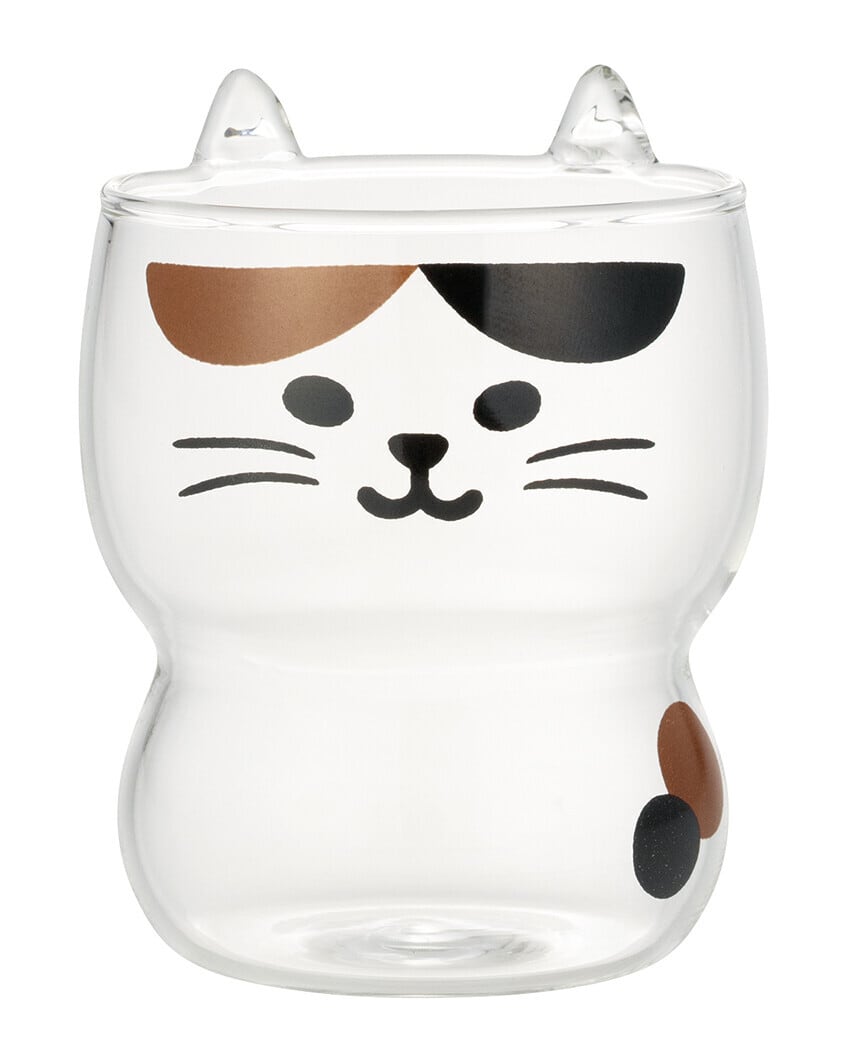 猫耳グラス ｜グラス｜猫 ねこ ネコ 猫雑貨 猫グッズ かわいい プレゼント 贈り物 おうち時間 おうちカフェ