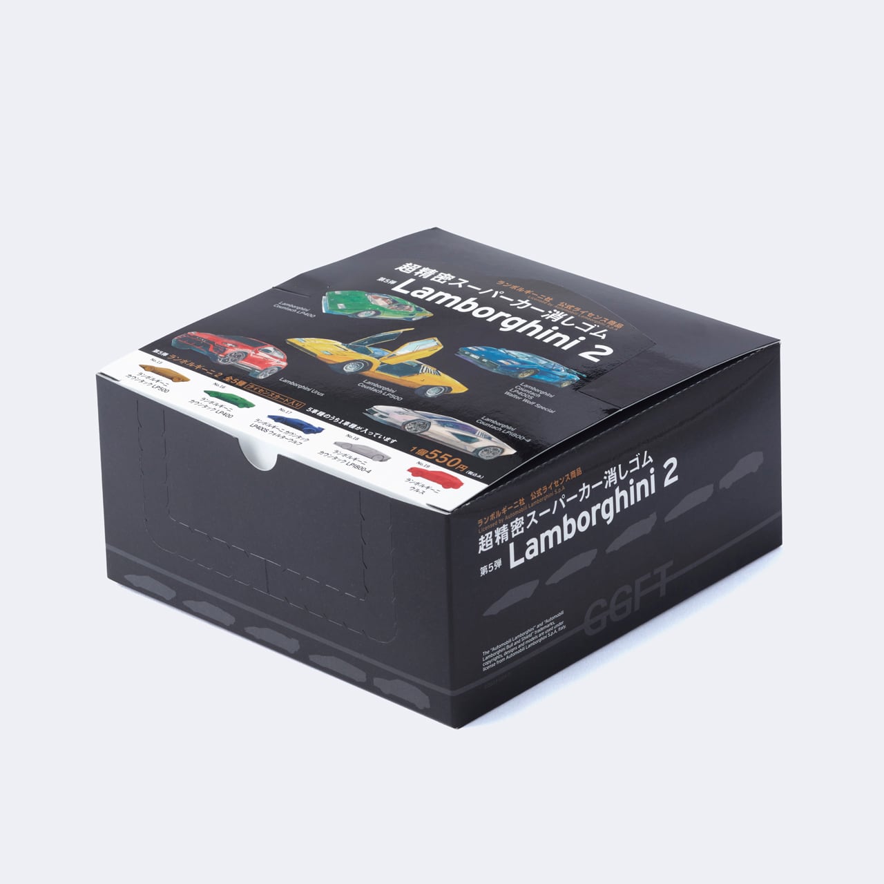 超精密スーパーカー消しゴム 第5弾|ランボルギーニⅡ 什器BOX 超精密スーパーカー消しゴム 第5弾|ランボルギーニⅡ 什器BOX