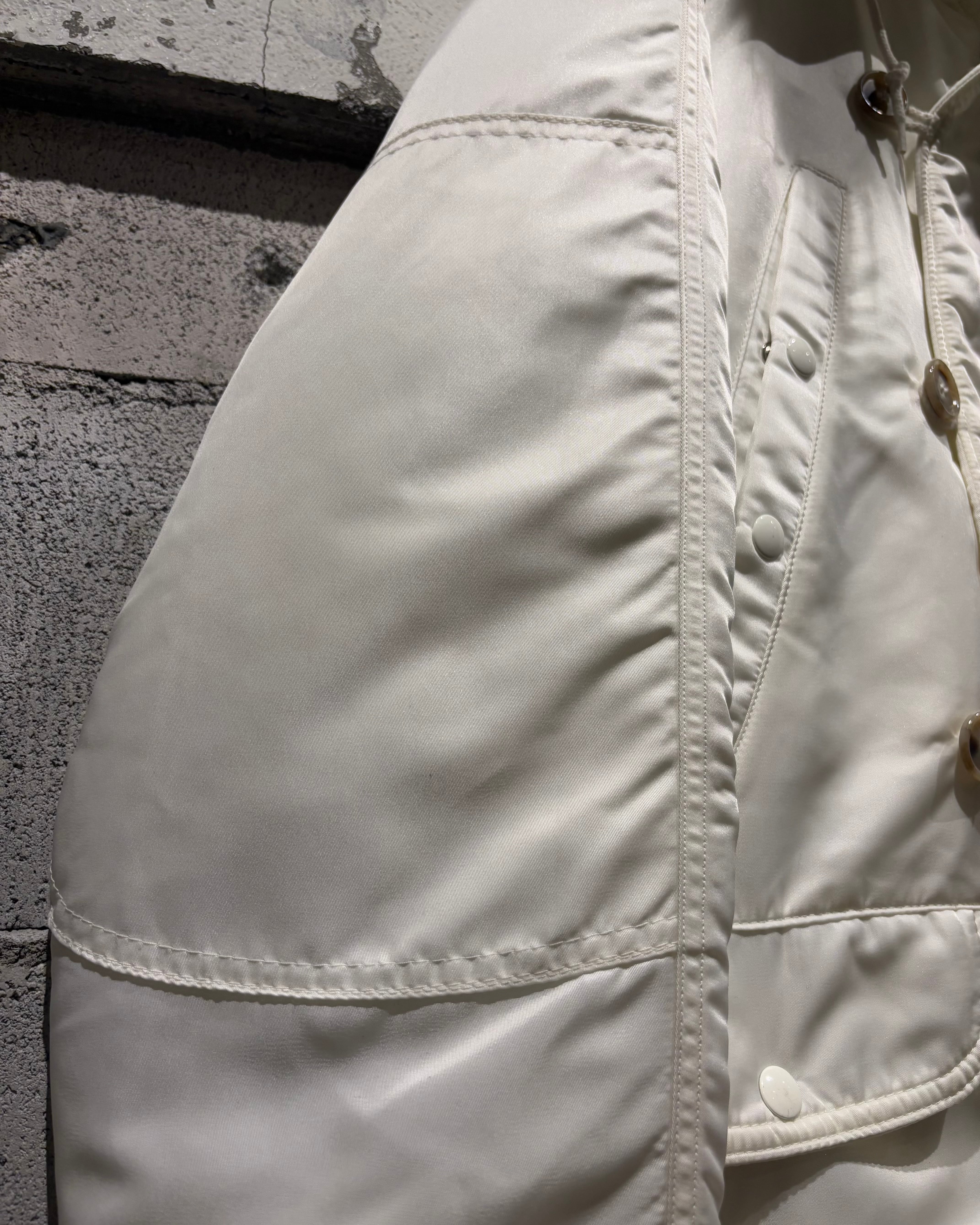 Caka otto】 90's “SPIEWAK” Rare White Color N-3B Flight Jacket