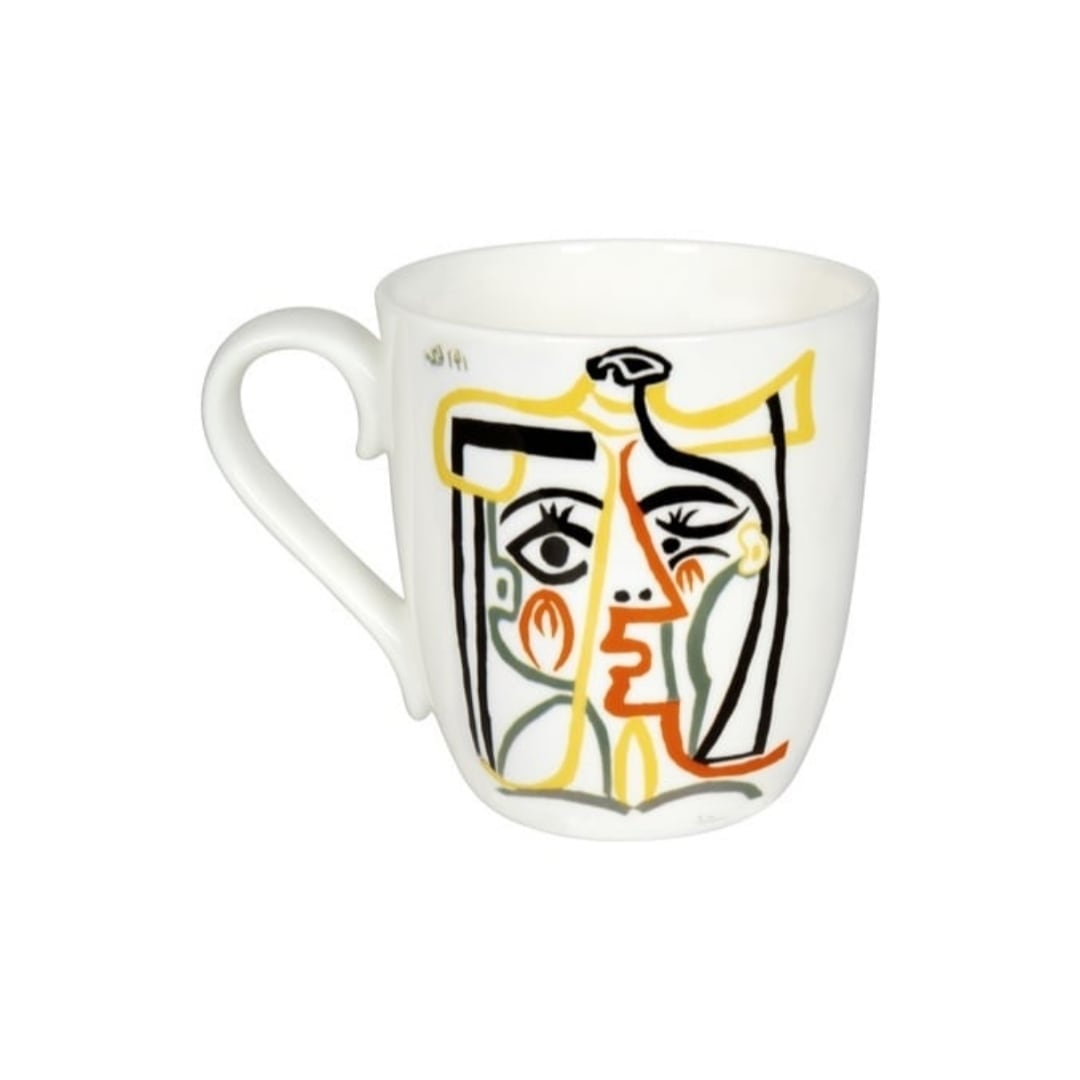 Picasso - 女の顔 ／ピカソ1935 KONITZマグカップ（電子レンジ、食器