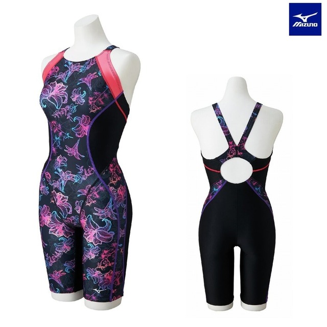 ミズノスイムフィットネス用オールインワン水着[レディース]N2JGD248 Stroke ONE 撥水