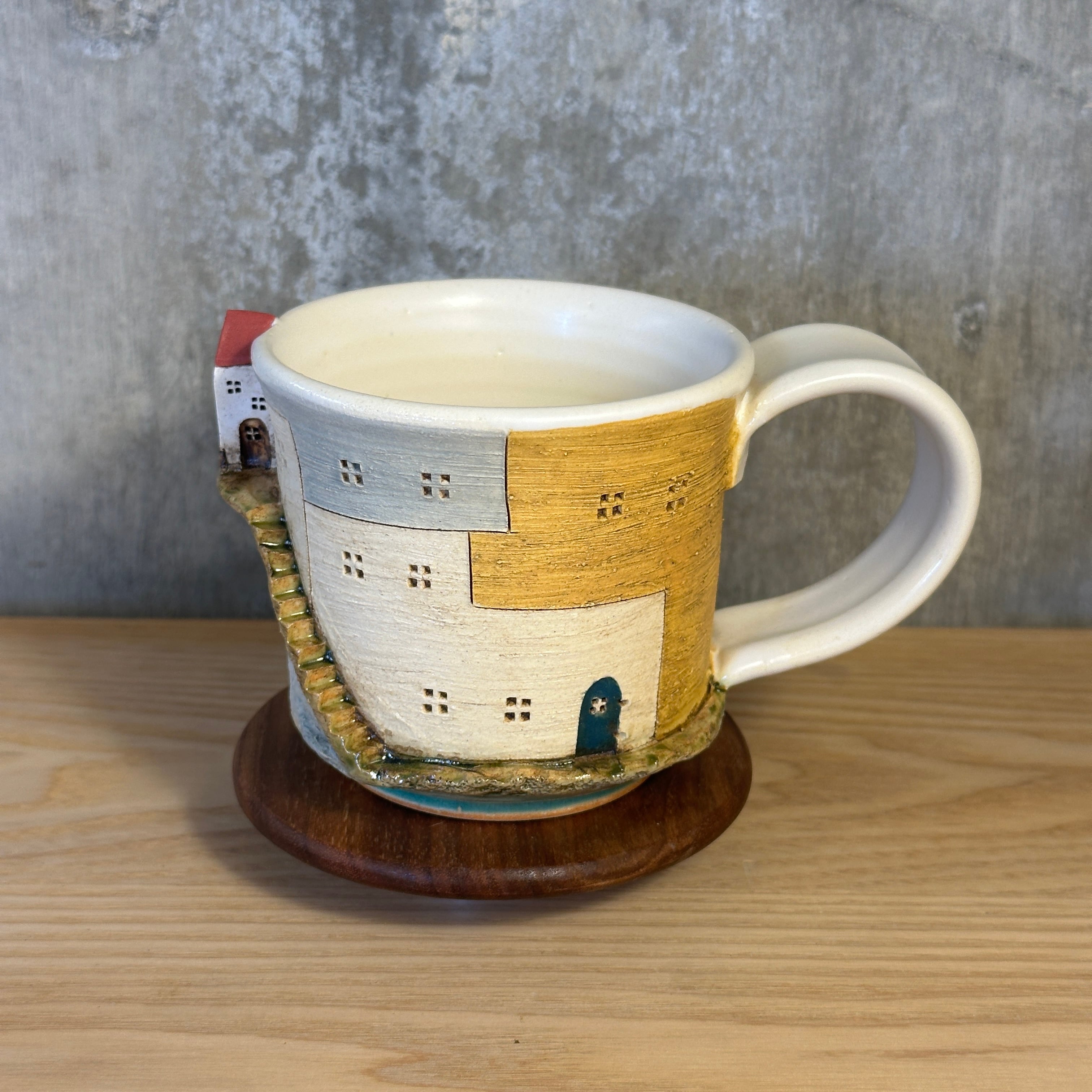気球とオウチのマグカップ2025冬［夢シリーズ】 | ［atelier+shop