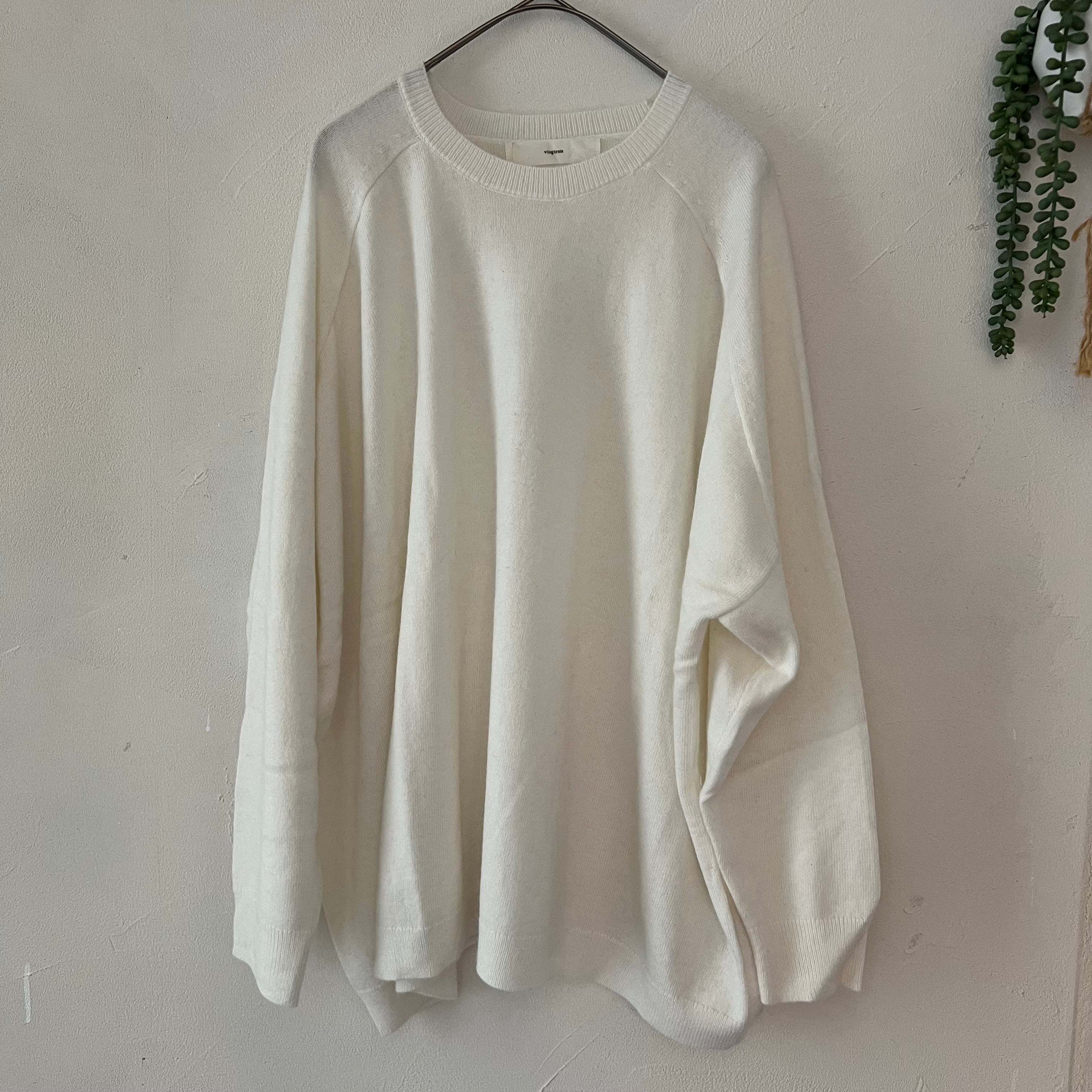 【SELECT】アンゴラ混ボックスシルエットニット