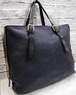 美品18万◆MARNI マルニ A4対応 ビジネス可 男女可 2トーン レザー トート バッグ 紺x黒◆ 上品さと遊び心が共存するMARNIらしい定番モデル