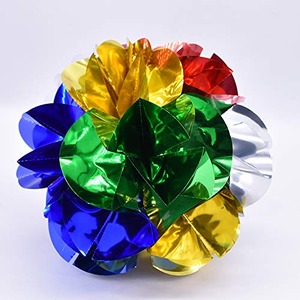 【在庫処分】クス球 空手からフラワーボール出る フラワーアピアリング 花マジックアクセサリー 舞台用マジック道具 手品道具 (28cm)