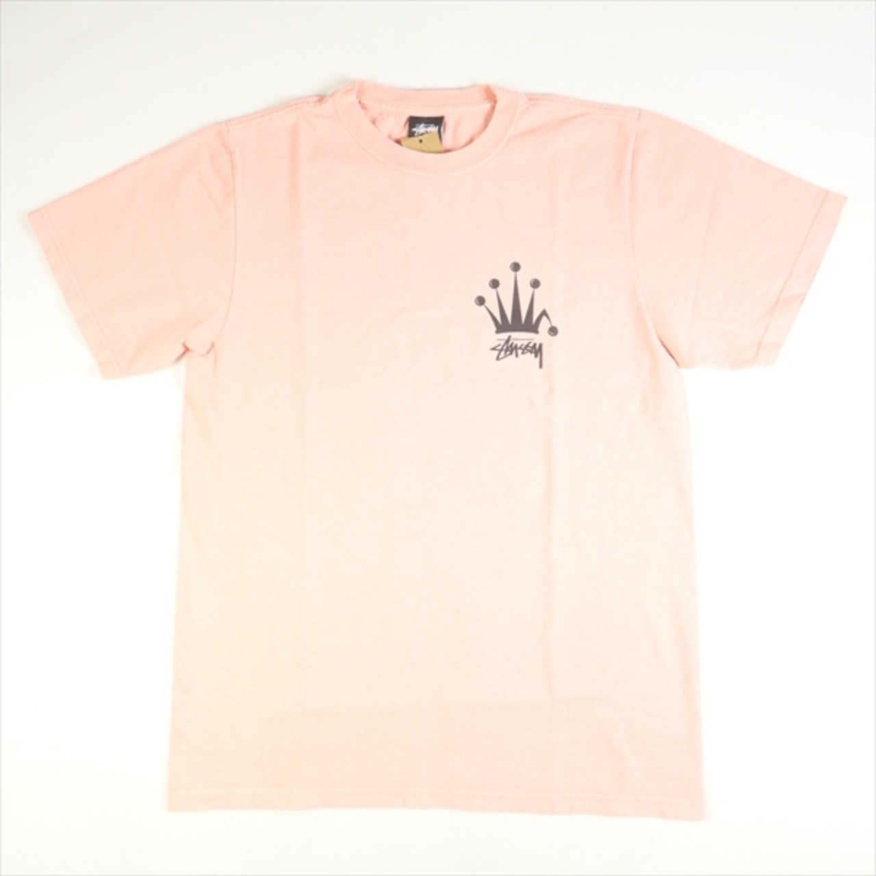 Size【M】 STUSSY ステューシー 24SS REGAL CROWN TEE PIGMENT CORAL T 