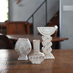 OluNoA / フラワーベース〈 花瓶・花器・一輪挿し・陶器・インテリア・置物 〉