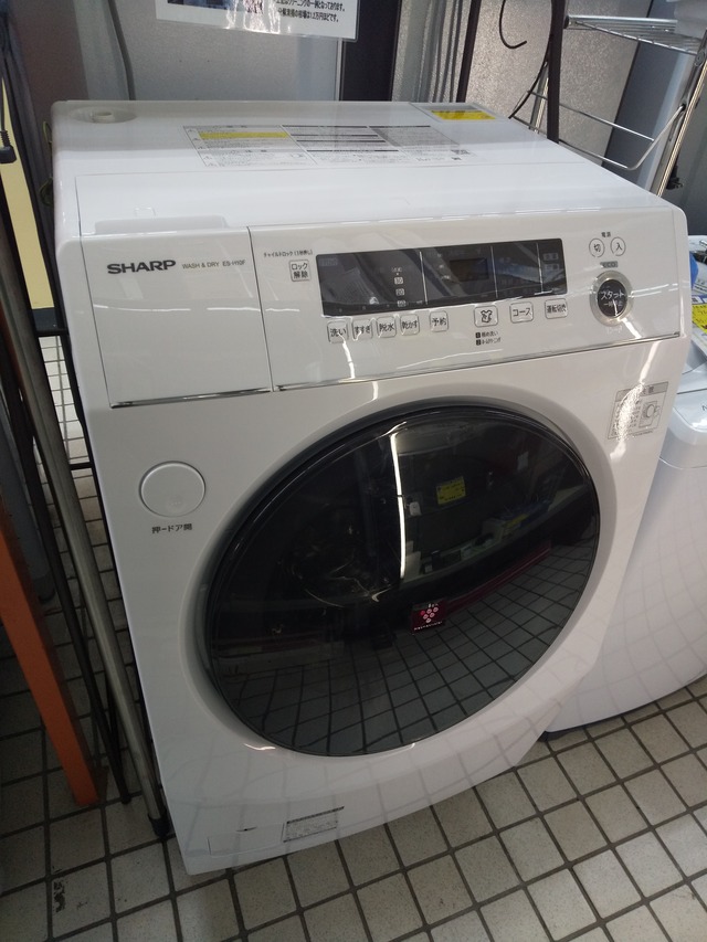 階段配送不可 シャープ ドラム洗濯機 10.0k ES-H10F 2021