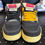 UNION × NIKE AIR JORDAN 4 "OFF NOIR" US8/26cm