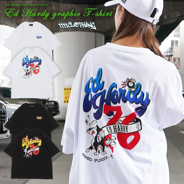 ◆Ed Hardy グラフィックTシャツ◆si-90515233