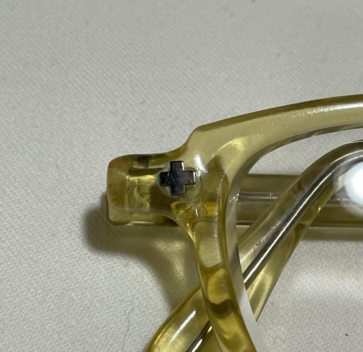 GLENDALE OPTICAL セーフティグラス フレッシュ クロスヒンジ GLENDALE OPTICAL セーフティグラス フレッシュ クロスヒンジ