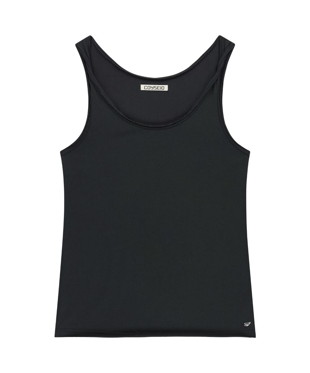 COYSEIO] TWISTED SLEEVELESS DARK NAVY 正規品 韓国ブランド 韓国通販