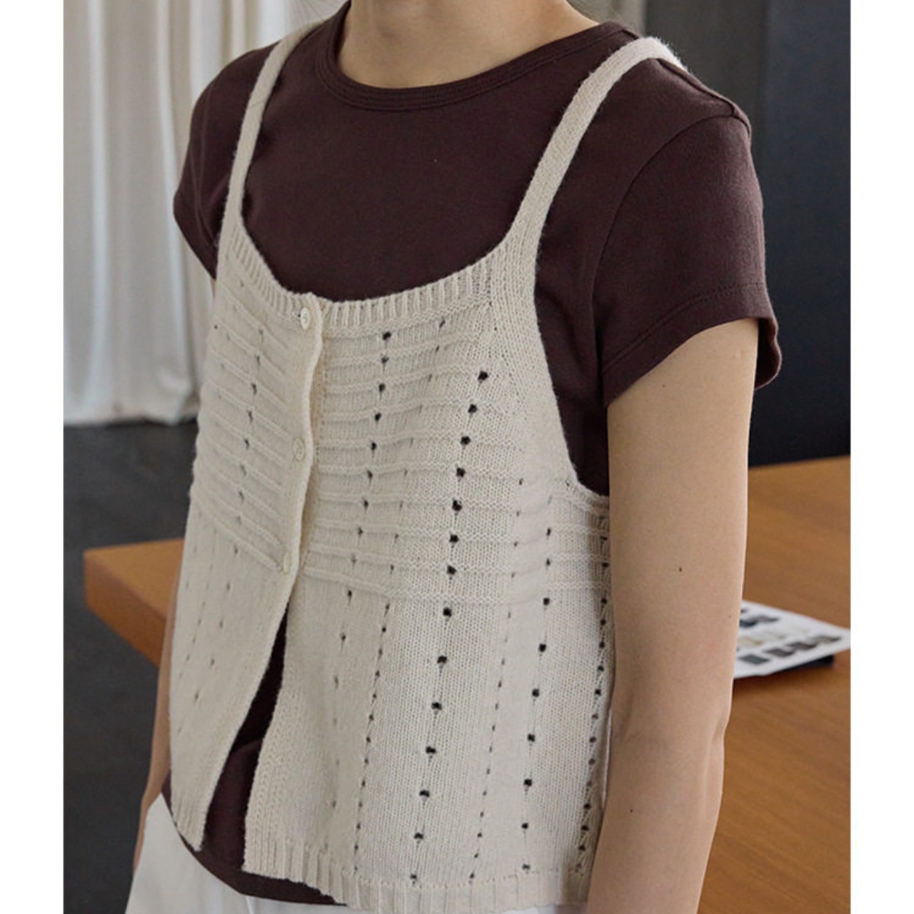 Knit Vest T4343