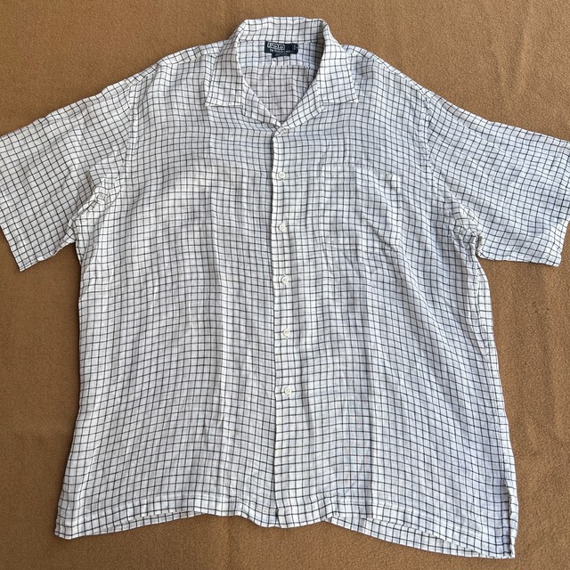 RALPH LAUREN CLAYTON LINEN SHIRT