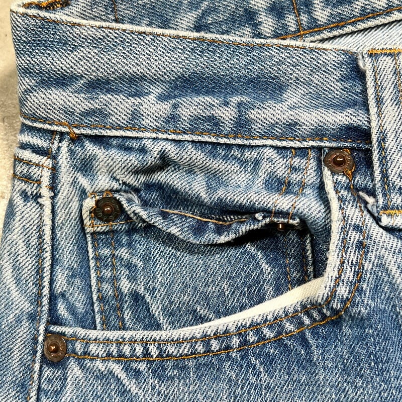 's Levi's リーバイス  後期 デニムパンツ 赤耳 ドット刻印