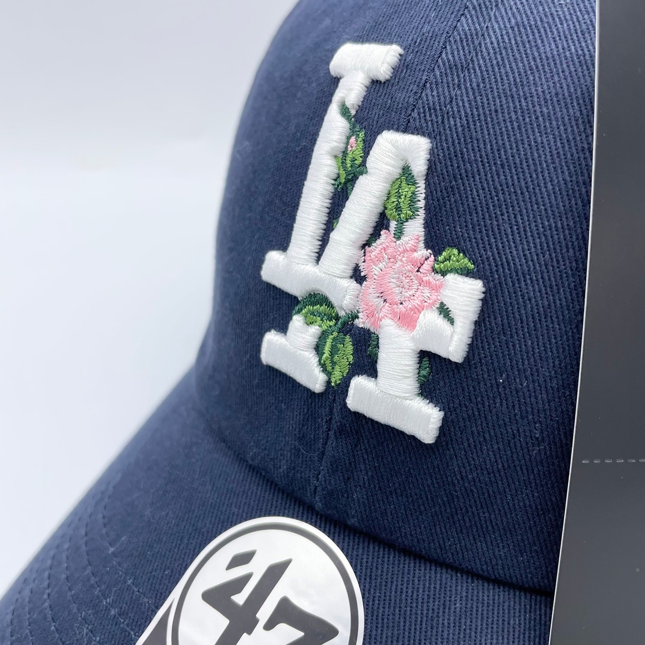 Dodgers '47 CLEAN UP  navy Flower